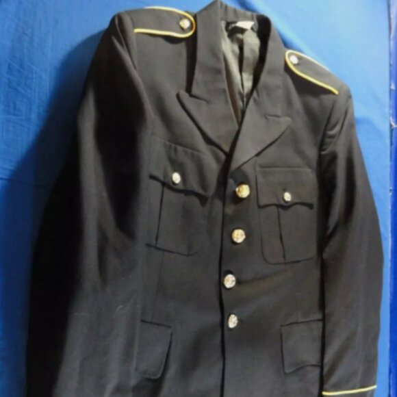 41LC US ARMY SERVICE UNIFORM DRESS BLUE 450 ASU JACKET POLY/WOOL RC 2692
